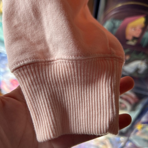 Hollister Pink Crewneck Sweater Butterfly Medium Women - Picture 6 of 12